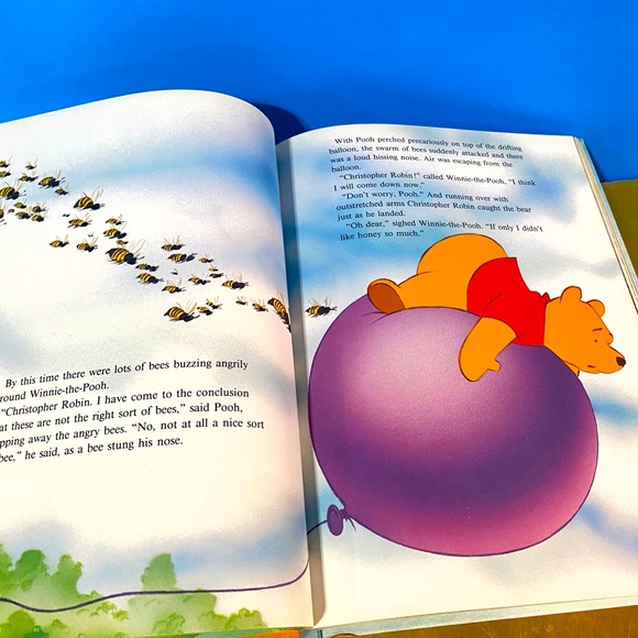 WALT DISNEY WINNIE THE POOH VINTAGE 1986 CLASSIC SERIES HARDCOVER BOOK LIKE NEW - Picture 8 of 11